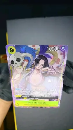 One Piece Boa Hancock - OP14-112 SR (Alternate Art) The Azure Sea's Seven (OP14) - Image 3