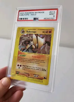 Kabutops H13/H32 - Skyridge Set *PSA 9 - MINT* Holo Rare Pokemon Card - Image 4