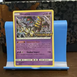 Giratina Lost Thunder Prerelease Holo Rare Card SM151 Sun and Moon - Image 1