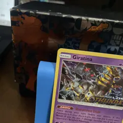 Giratina Lost Thunder Prerelease Holo Rare Card SM151 Sun and Moon - Image 3