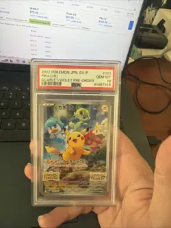 Pikachu - 001/SV-P 001/SV-P Sv-P Promotional Cards Holo (Japanese) - Image 1