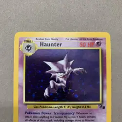 Haunter | 6/62 | Fossil | Holo | Pokemon Card | NM - Image 2
