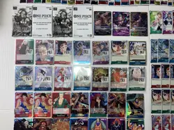 ONE PIECE Card Collection Lot Super Pre, Sealed, OP01 Leader Pre Errata, Foil - Image 5