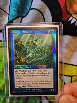 MTG English Lord of Atlantis NM Foil 7th Edition - Image 4