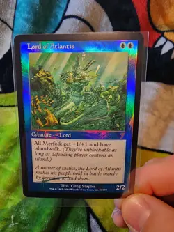 MTG English Lord of Atlantis NM Foil 7th Edition - Image 5
