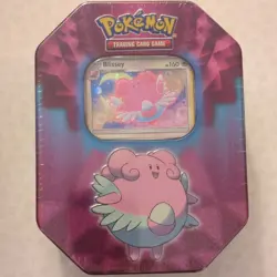 Pokemon Strong Bond Tin Blissey Gardevoir Booster Packs Promo Card 2019 Sealed - Image 1