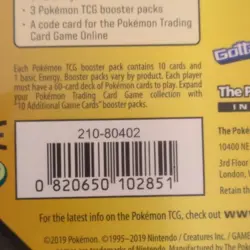 Pokemon Strong Bond Tin Blissey Gardevoir Booster Packs Promo Card 2019 Sealed - Image 3
