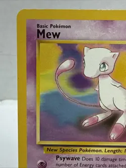 Mew # 8 Black Star Promo Rare Vintage Pokemon Card - LP Non Holo - Image 3