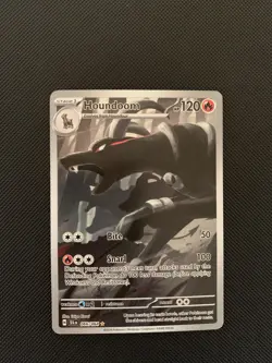 Pokemon Houndoom Illustration Rare 066/064 120 HP Shrouded Fable Card - Image 1