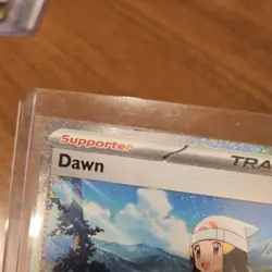 Pokemon Dawn 129/094 Full Art Holo Trainer Card English TCG LP - Image 2