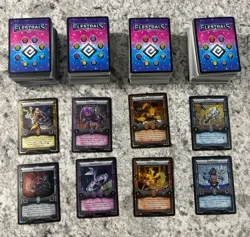 Elestrals Mixed Card Lot Zeus, Specterris, Foil & Regular Cards - Image 1