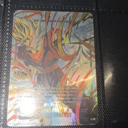 Dragon Ball Super Card Game Son Goku Energy Marker E-101 Holo Standard Size - Image 1