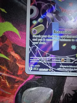 Pokemon TCG Misdreavus 233/217 ASC Rare Full Art Holo English Card - Image 2