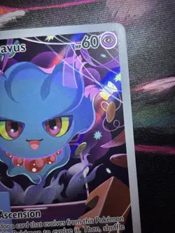 Pokemon TCG Misdreavus 233/217 ASC Rare Full Art Holo English Card - Image 4