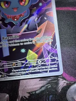 Pokemon TCG Misdreavus 233/217 ASC Rare Full Art Holo English Card - Image 5