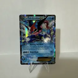 (MP) Ash-Greninja EX XY133 Pokemon Card Black Star Promo - Image 1