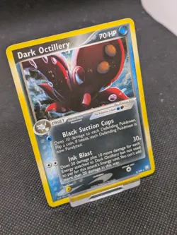 Dark Octillery 8/109 Holo Team Rocket Returns Pokemon Card Played - Image 2