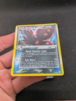 Dark Octillery 8/109 Holo Team Rocket Returns Pokemon Card Played - Image 3