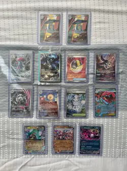 Ascended Heroes Card Lot of 6 IRs, 2 URs, 4 EXs, Sealed N’s Zekrom ASC ETB Promo - Image 1
