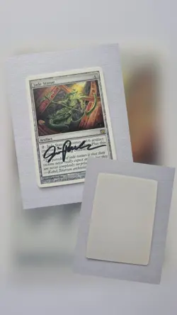 Jade Statue Ninth Edition Rare Signed Artist Proof MTG - Image 1