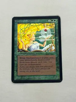 MTG Verduran Enchantress Alpha Magic the Gathering - Image 1