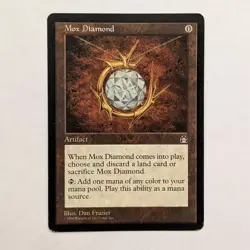 Mox Diamond Stronghold MTG LP Reserved List - Image 1