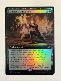 Master's Guidance (Extended Art) Avatar: The Last Airbender: Eternal-Legal Foil - Image 1