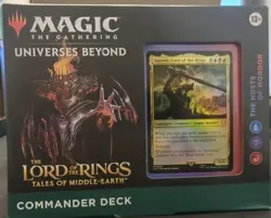 The Lord of the Rings: Tales of Middle-earth Commander Deck- The Hosts of Mordor - Image 1