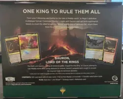 The Lord of the Rings: Tales of Middle-earth Commander Deck- The Hosts of Mordor - Image 2