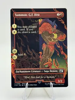 FINAL FANTASY #369 Summon: G.F. Ifrit (Borderless) - Image 1