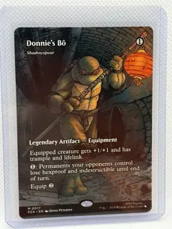 Donnie's Bo - Shadowspear (Borderless) Regular Teenage Mutant Ninja Turtles 0017 - Image 1