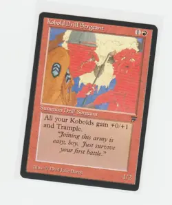 Magic the Gathering ~ MTG ~ 1x Kobold Drill Sergeant ~ LEGENDS ~ LP - Image 1