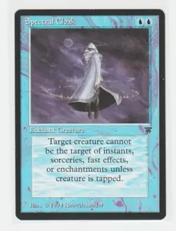 Magic the Gathering ~ MTG ~ 1x Spectral Cloak ~ LEGENDS ~ MP - Image 1