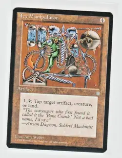 Magic the Gathering ~ MTG ~ 1x Icy Manipulator ~ ICE AGE ~ LP - Image 1