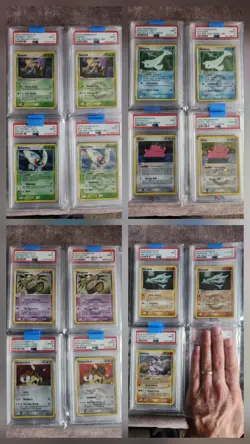 PSA 9-10 2004 Pokemon Fire Red Leaf Green Holo Reverse Holo EX Set Near Complete - Image 3