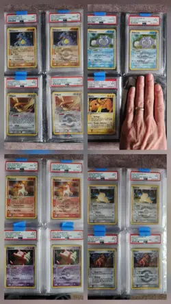 PSA 9-10 2004 Pokemon Fire Red Leaf Green Holo Reverse Holo EX Set Near Complete - Image 4