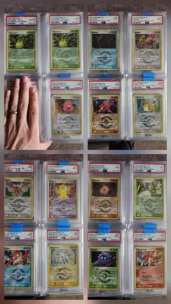 PSA 9-10 2004 Pokemon Fire Red Leaf Green Holo Reverse Holo EX Set Near Complete - Image 5