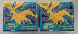 Pokemon Center ETB Ascended Hero’s 2 Boxes - Image 1