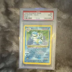 Pokemon TCG Blastoise Base Set 2 Holo Rare PSA 9 #2/130 2000 English - Image 1