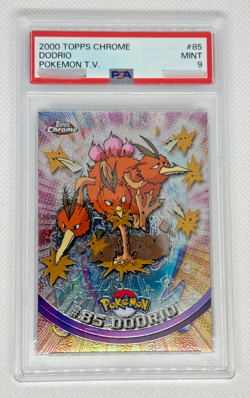 Topps Chrome Dodrio Rare PSA 9 Pokemon TCG - Image 1
