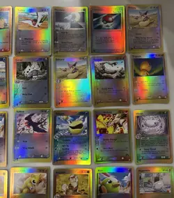 40 Shiny Vintage Pokemon Cards — Great Condition! - Image 5