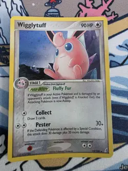 Pokemon Crystal Guardians Holo Rare Wigglytuff #13/100 LP - Image 1