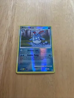2007 Pokemon, Diamond & Pearl, #18/130 Azumarill Lv. 35, Reverse Holo Rare - Image 2