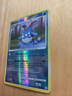2007 Pokemon, Diamond & Pearl, #18/130 Azumarill Lv. 35, Reverse Holo Rare - Image 3