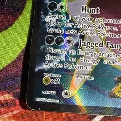 Pokemon TCG Sharpedo EX XY Primal Clash 152/160 Ultra Rare Full Art Holo 170 HP - Image 5