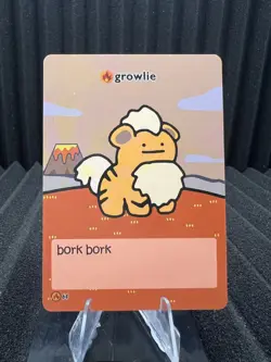 Growlie (Growlithe) #64 - PokieBubies V1 Unlimited Edition Fan Art - Pokemon - Image 1