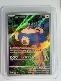 Pokemon Scarlet Violet Snorlax 051 Black Star Promo - Image 1