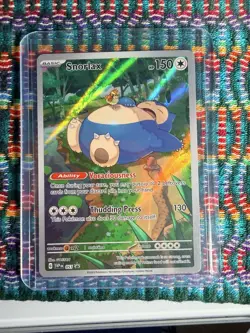 Pokemon Scarlet Violet Snorlax 051 Black Star Promo - Image 3