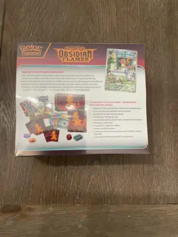 Pokemon TCG- Scarlet & Violet- Obsidian Flames- Elite Trainer Box ETB- Sealed - Image 2