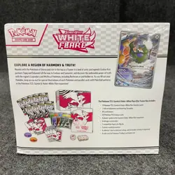 POKEMON TCG: Scarlet & Violet White Flare Elite Trainer Box, Sealed Box is Worn - Image 3